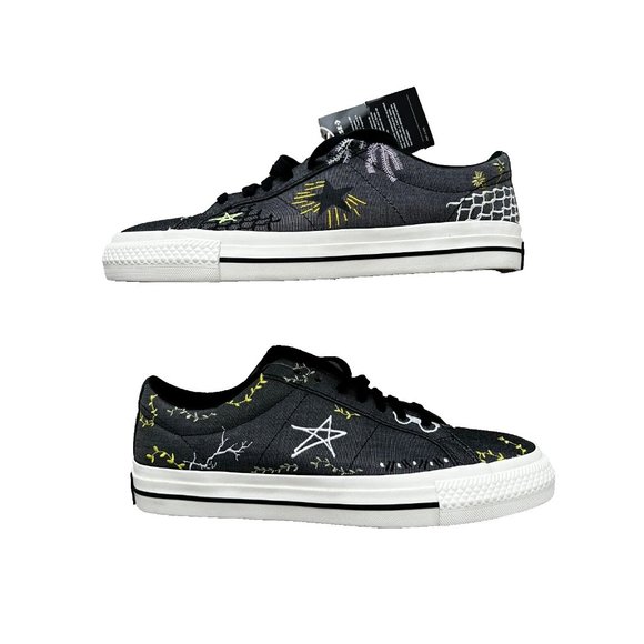 Converse A03666C One Star Pro Low Top Sneakers Cowboy Embroidery ( 10M ) - Picture 7 of 7
